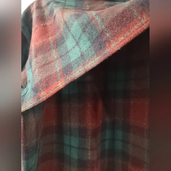 Johnson Hunting Togs Wool Plaid Jacket Vintage - Picture 6 of 7